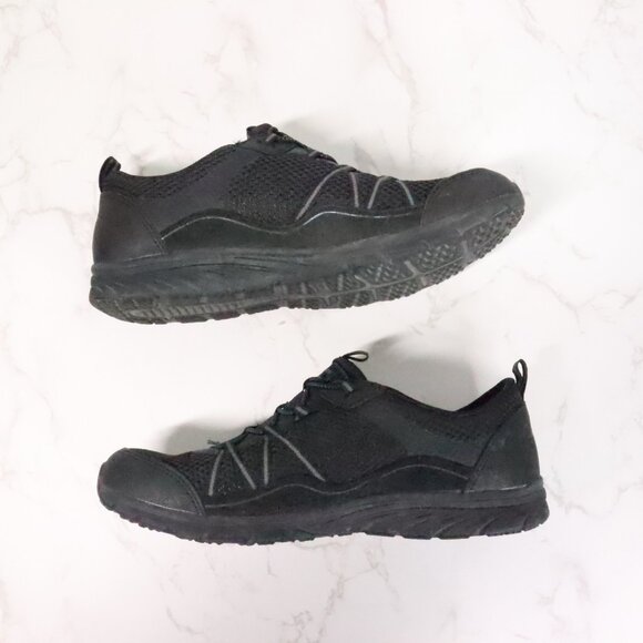 Skechers Women's 8.5 Gratis Black Air-Cooled Memory Foam Slip-On Sneakers Shoes - Picture 5 of 9